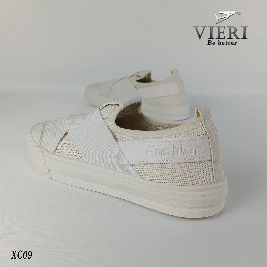 VIERI Sepatu Sneakers Wanita Import Sepatu Casual Warna Putih XP209-2