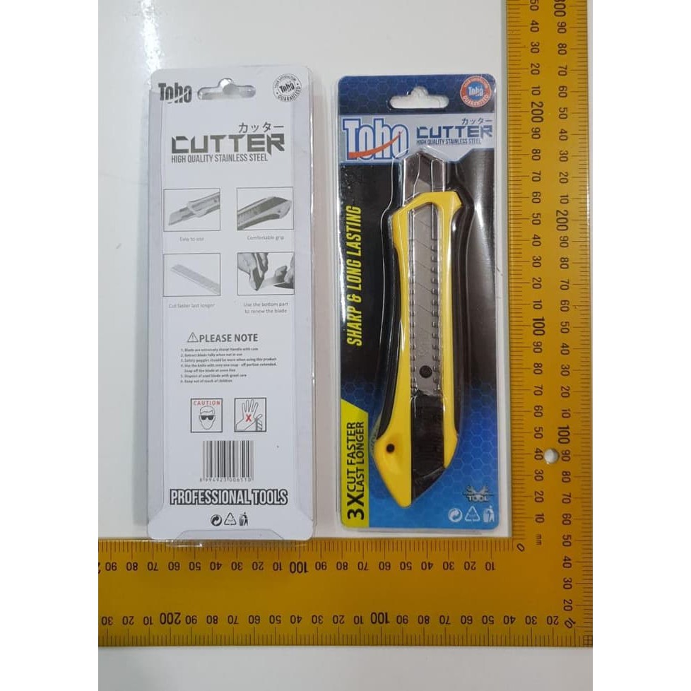 

Jual TOHO Pisau Cutter Kertas STAINLESS STEEL PREMIUM Berkualitas