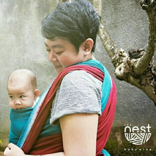 Woven wrap basketweave The nest