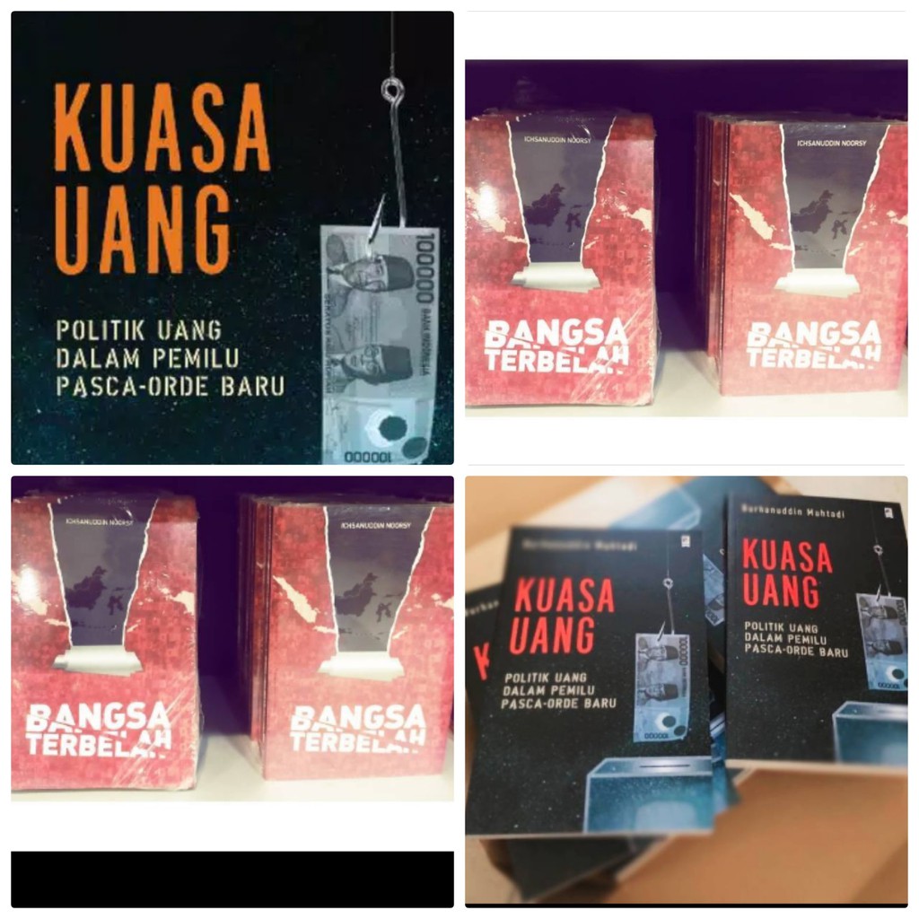 Original  BANGSA TERBELAH - KUASA UANG -- PAKET 2 (DUA) BUKU YANG LAGI POPULER