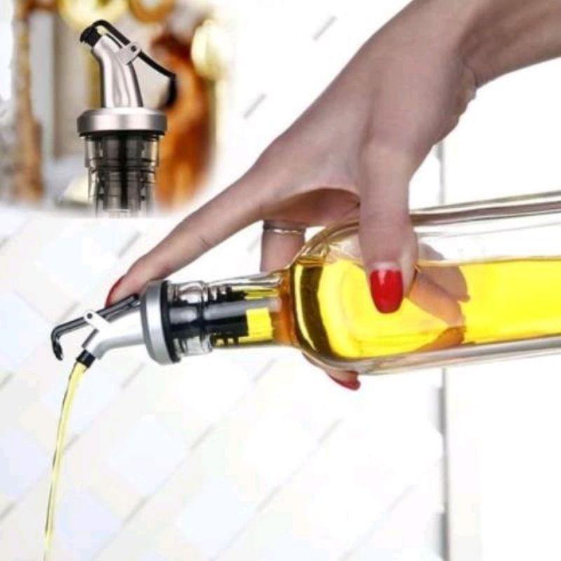 Tutup Botol Minyak Goreng Dispenser Penuang Kecap Saos Wine Sirup Madu