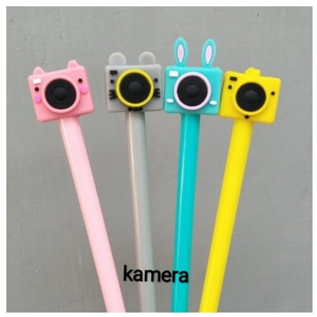 

Pulpen Gel Kamera Cute