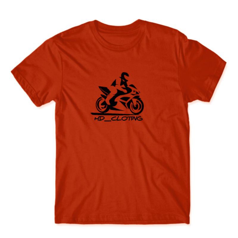 kaos motor pakaian pria baju pria S - XXL