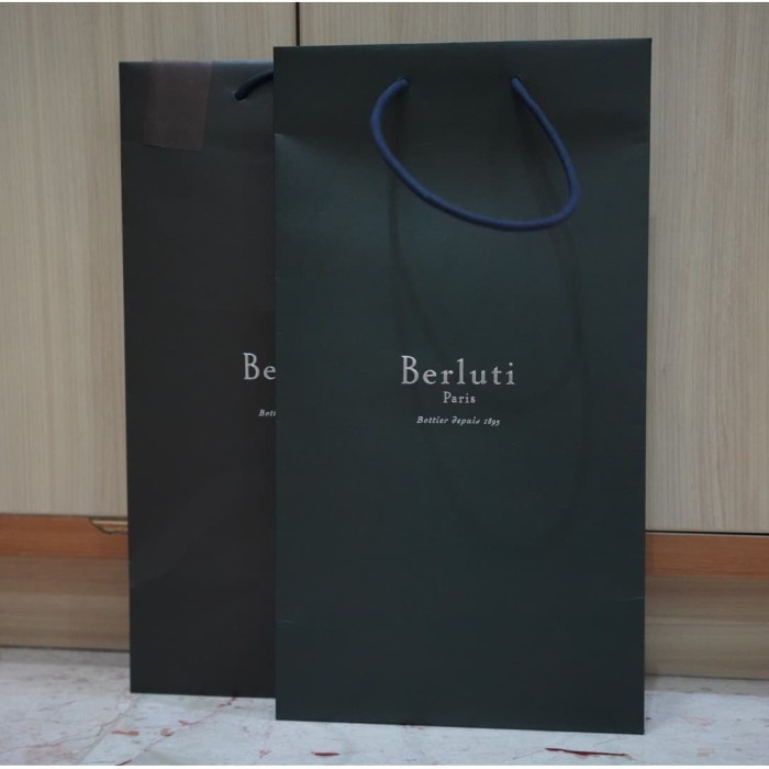 

(TERLARIS) Berluti Paperbag Medium/Designer Paperbag/Paperbag Asli/Tas Kertas Ori