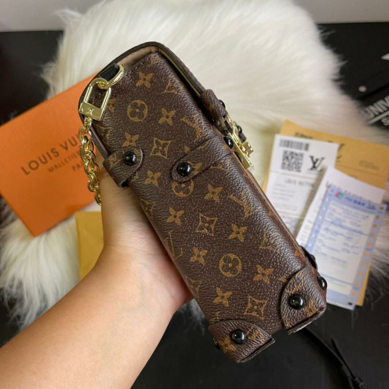 LV PETIT SLING PHONE 2MOTIF FREE BOX authentic