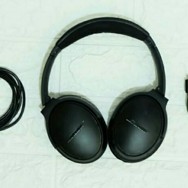 Headphone Bose QC35 Bluetooth Wireless Noise Cancelling Original Bass Vocal XSony Sennheiser ATH TWS