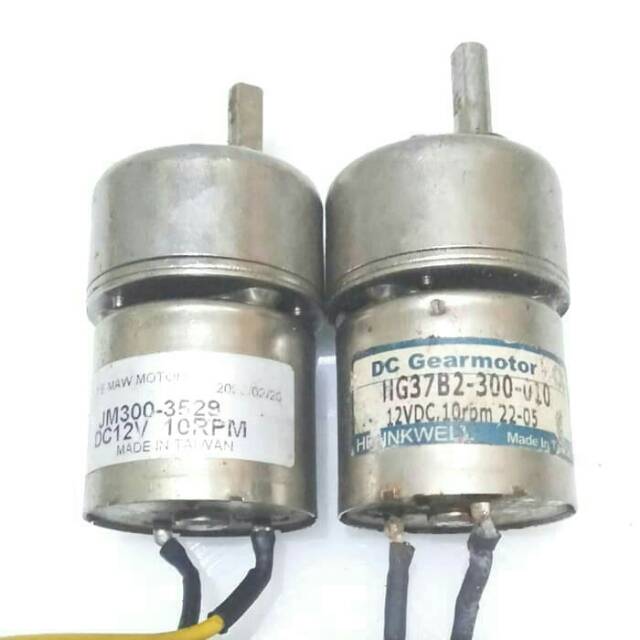 Gearbox motor 12v dc 10rpm