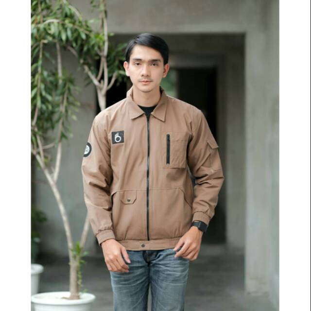 [ BERHADIAH ] JAKET PRIA FLIGHT JACKET ORIGINAL BOJIEL