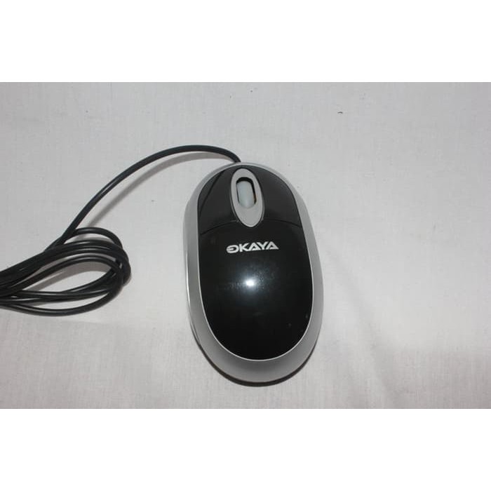 MOK02B MINI OPTICAL 3D WHEEL MOUSE PS2 OKAYA