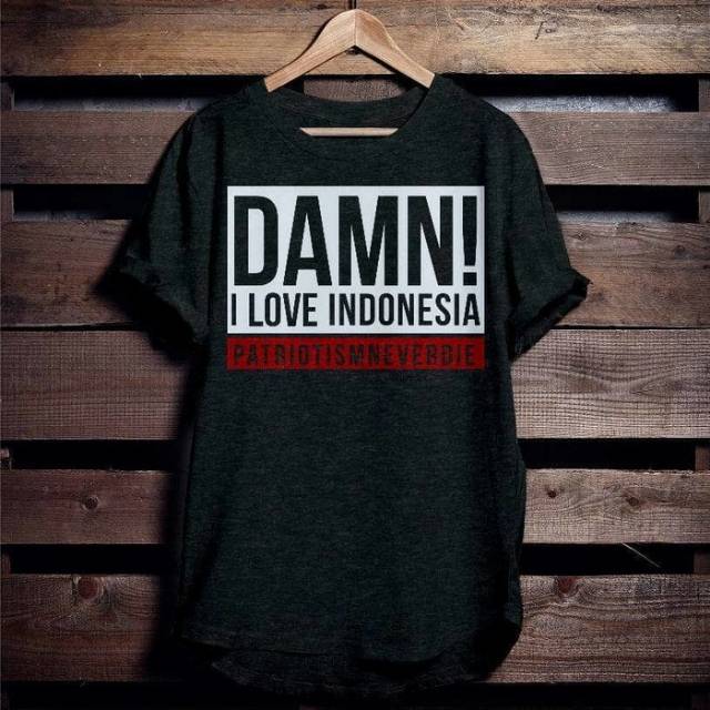 Tshirt damn i love indonesia