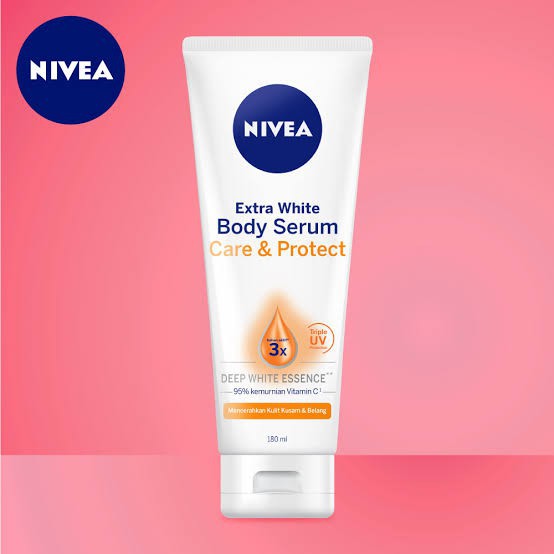 NIVEA  Extra white Body Serum Care &amp; Protect 180ml