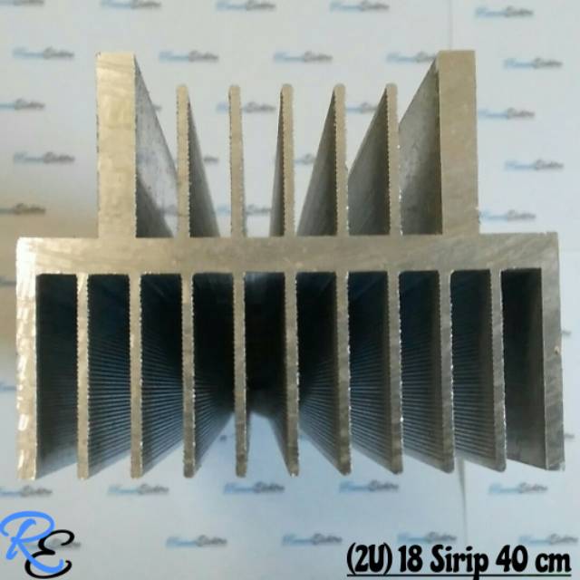 Heatsink Builtup 18 Sirip 40 Cm (2U)