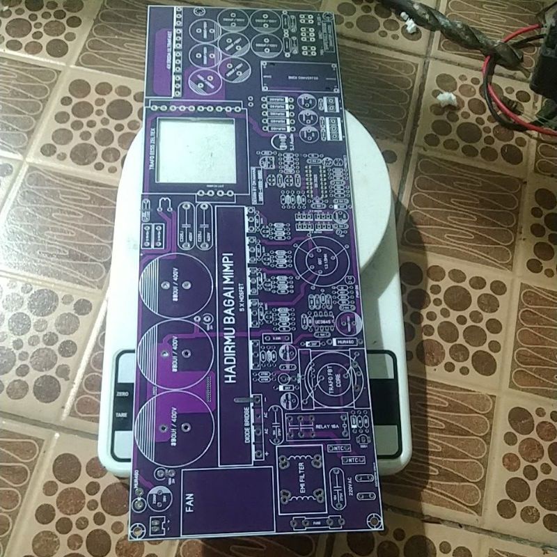 PCB smps fullbridge 3kw. dual layer