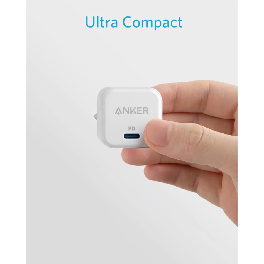 Anker Wall Charger PowerPort III 20W Cube - A2149