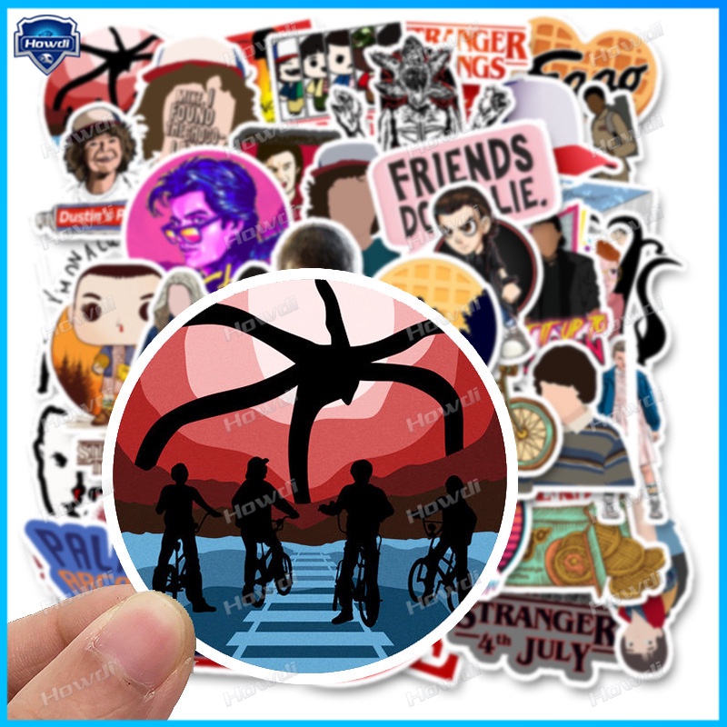 Stiker Stranger Things 3 Tahan Air Untuk Mobilmotor