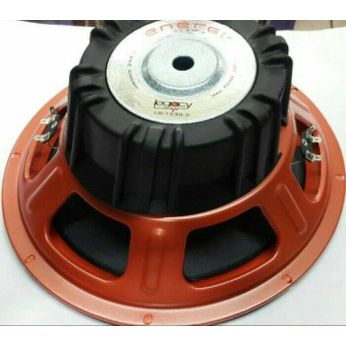 speaker subwofer legacy 1238-2 dobel koil 12 inch