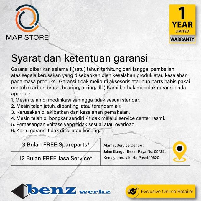 Jet Cleaner / Mesin Cuci Steam Mobil Motor Benz