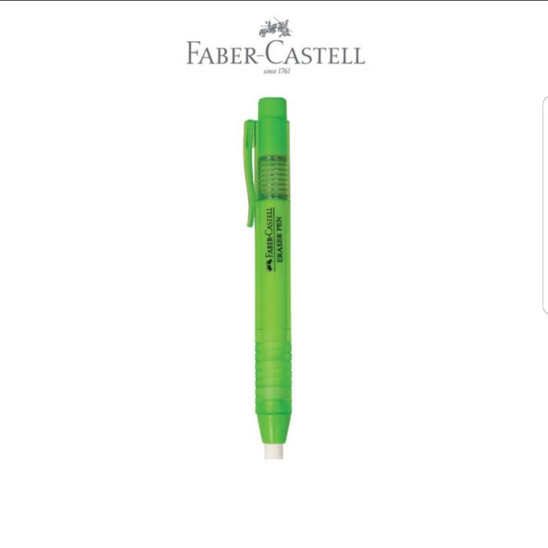 

Pen Eraser Green barrel Faber Castell / penghapus mekanik faber castell