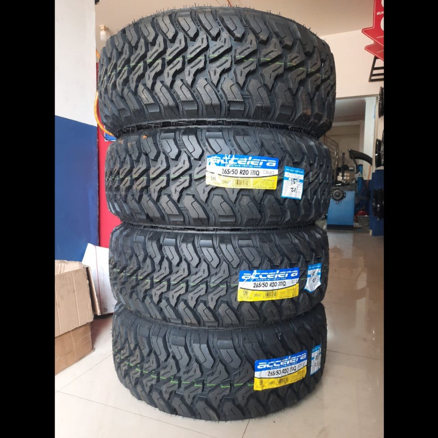 BAN MOBIL TUBLESS ACCELERA MT 265 50 R20