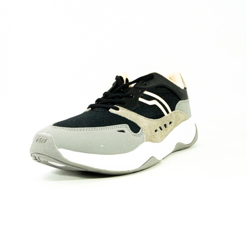 Sepatu Casual Piero Original Ergo Black Storm Grey P30195 BNIB