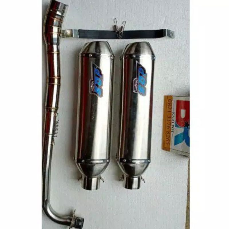 Knalpot racing dos kapsul jupiter z c70 Astrea grand karisma dll