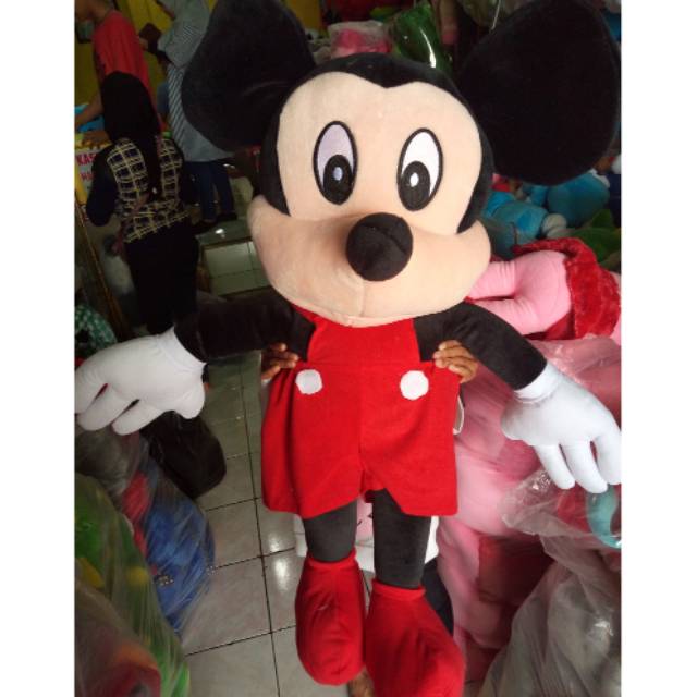BONEKA MICKEY MOUSE JUMBO/BONEKA MINNIE MOUSE/BONEKA/MICKEY MOUSE/MAINAN