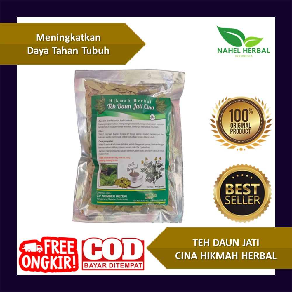 Teh Daun Jati Cina - Obat Pelangsing Ampuh - Jamu Diet Bpom - Frozen Detox Herbal - Peluntur Lemak O