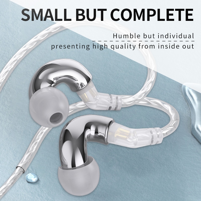 Blon Blon Bl-03 Bl-01 Headset Earphone Earbuds Mini 2-pin 6mm Dinamis Driver Iem Untuk Dj / Lari