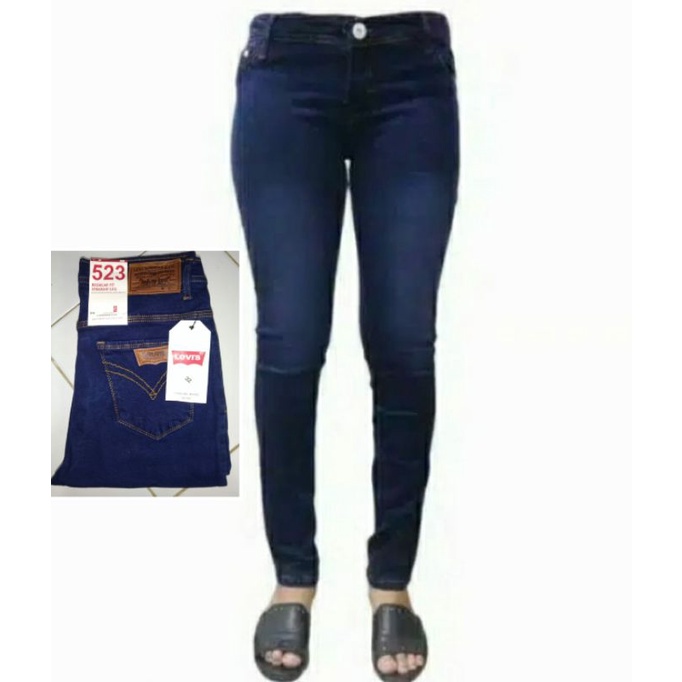Celana jeans wanita pensil-Celana wanita panjang- Celana jeans