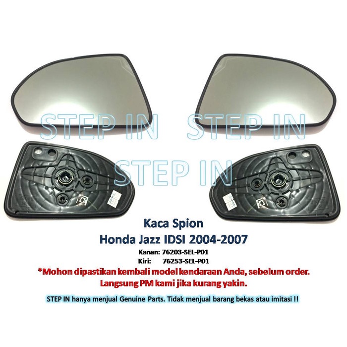KACA SPION Kanan/Kiri Honda JAZZ 2004-2007 IDSI Part asli Baru Orisini