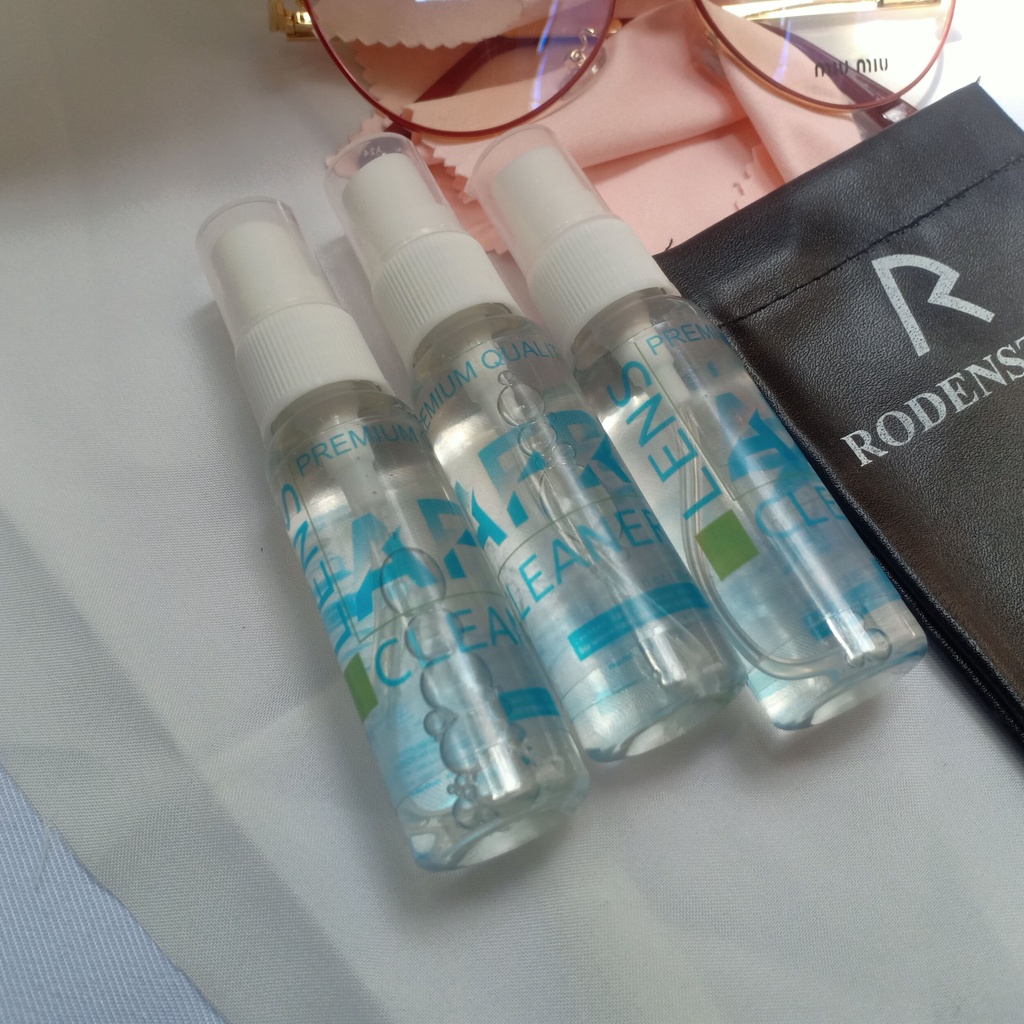 AFR PREMIUM LENS CLEANER - PEMBERSIH LENSA KACA MATA dengan ANTI FOG, ANTI EMBUN Lens Cleaner Spray 