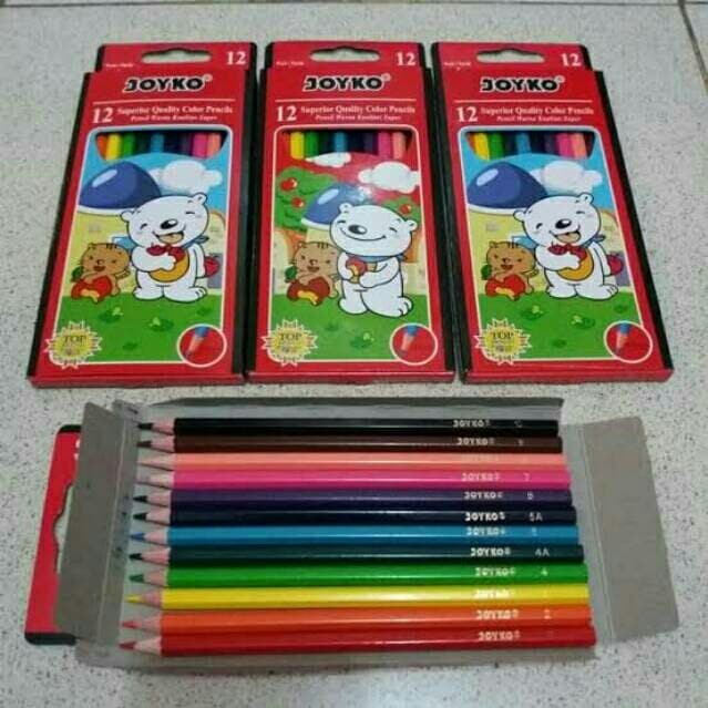 

Bagus Pensil Warna Joyko Isi 12 Color (Panjang) Hemat