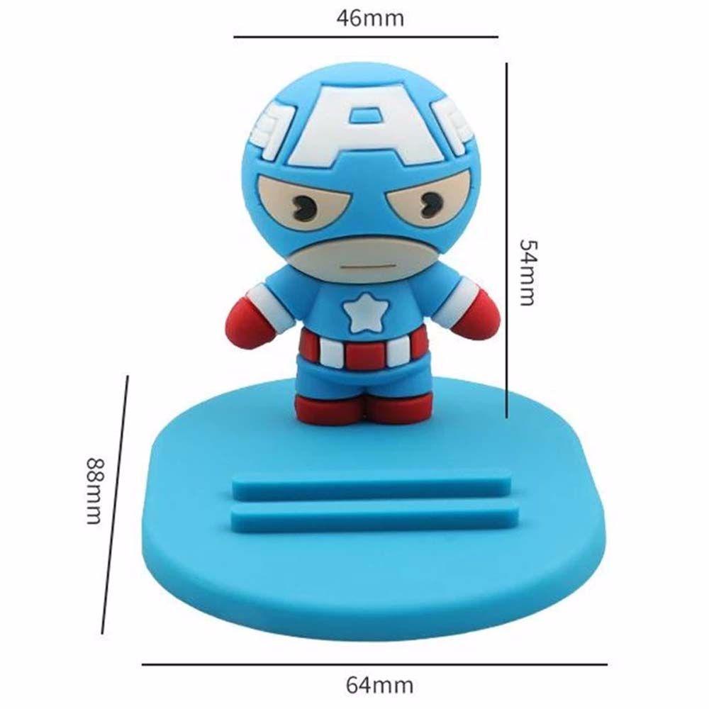Rebuy The Avengers Universal Marvel Captain America Penyangga Meja Tablet Bracket Spiderman Dudukan Ponsel