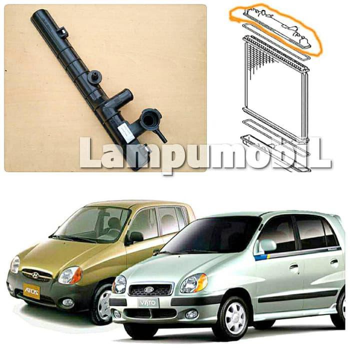 UPPER TANK / KEPALA RADIATOR HYUNDAI ATOZ . KIA VISTO 2000-2004