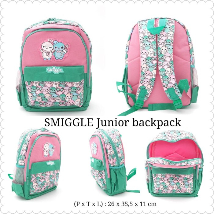 Tas Ransel Backpack Smiggle JUNIOR (KW) Berkualitas Bagus (MB448191)