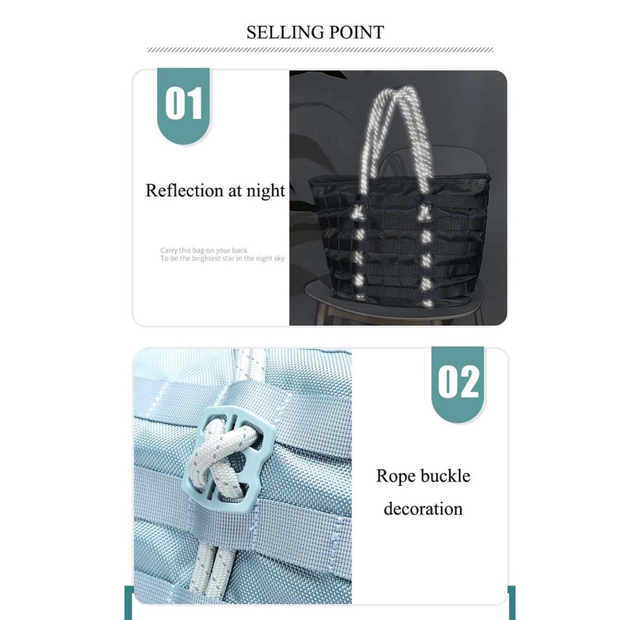 Tas Laptop Jinjing Rope Extra Safety Compartment 13 14 15 16inch