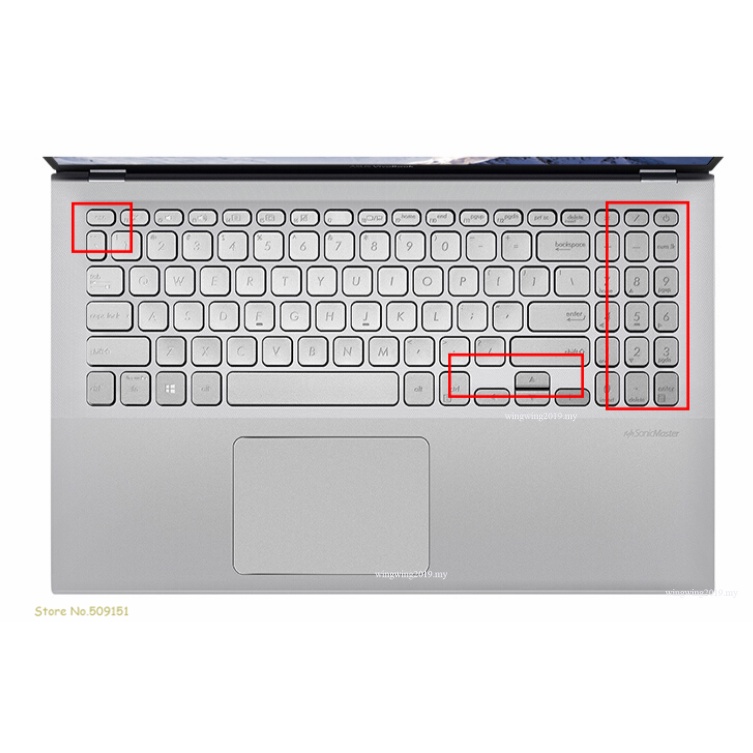 Skin Silikon Pelindung Keyboard Laptop ASUS VivoBook 15 R564 R564u R564ub R564ua R564fa R564ja 15.6 &quot;