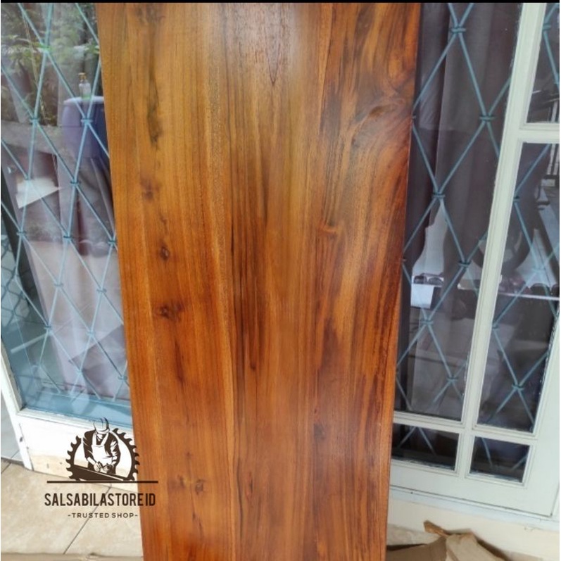Top table kayu mahoni/meja kantor/meja komputer kayu mahoni