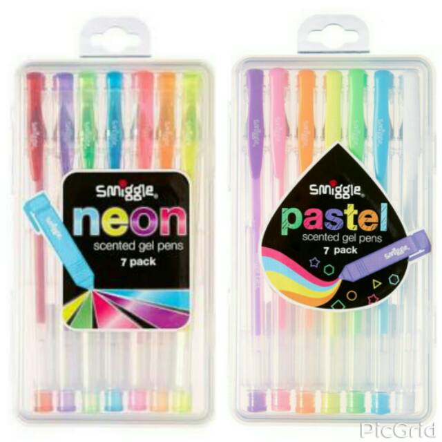 

SALE!! Smiggle scented gel neon/pastel