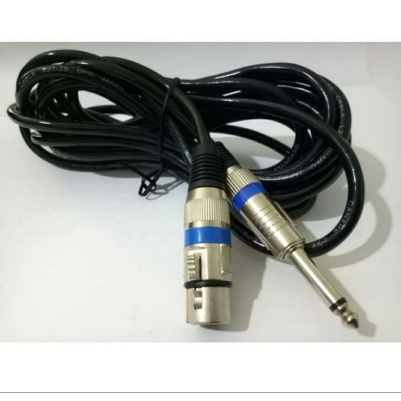 G515 Kabel mic 5 METER 5M ORIGINAL G515 microphone cable asli mikrophone mik dynamic meter universal pro profesional vocal vokal WIRE G515   BISA SEGALA JENIS MIC KABEL  Spesifikasi Panjang +/- 5 meter Jack koneksi T/S male to XLR female Warna Hitam G515