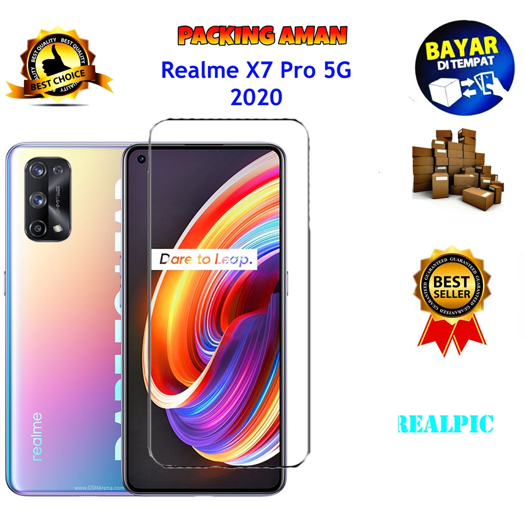 Tempered Glass Realme X7 Pro 5G 2020 Screen Protector Anti Gores