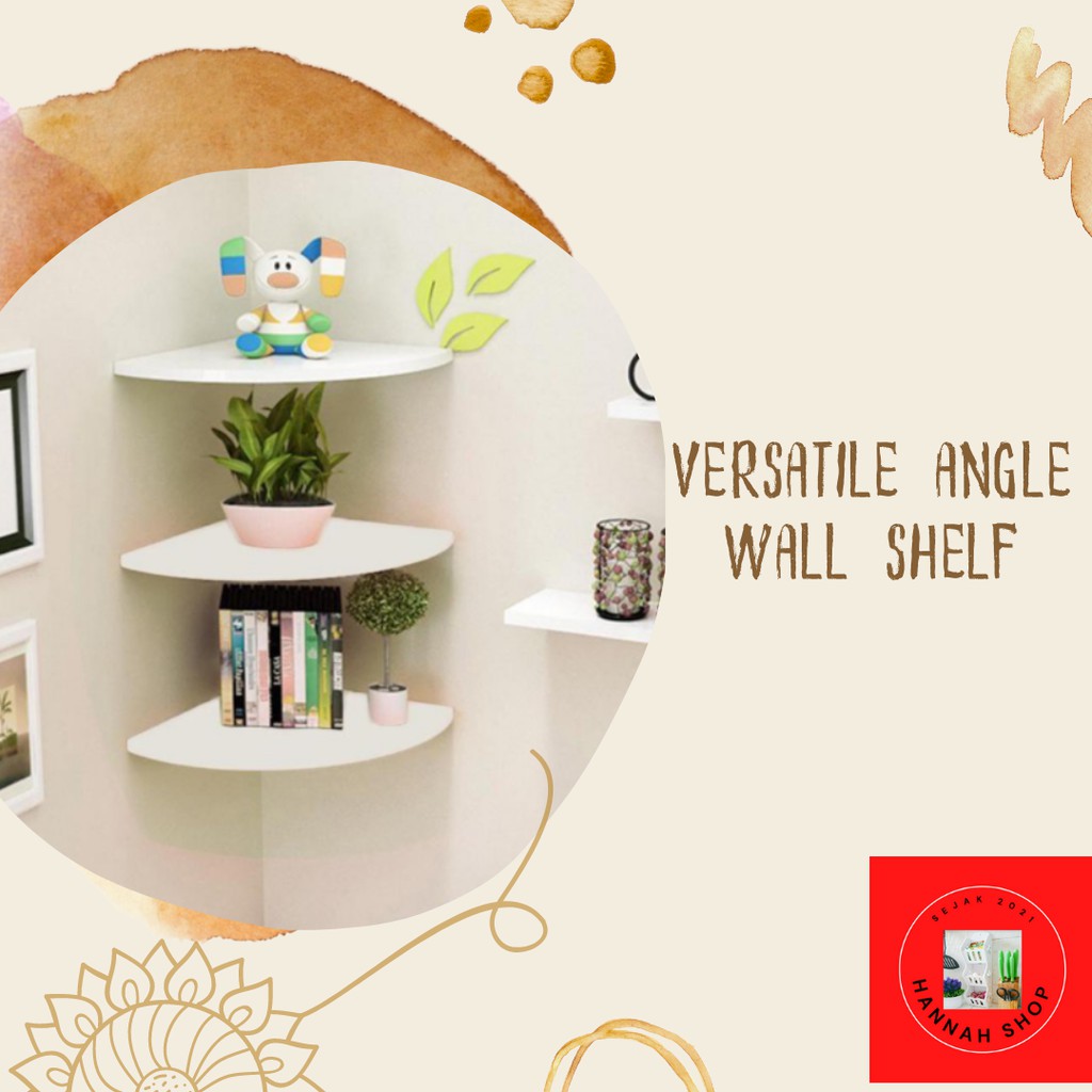 VERSATILE ANGLE WALL SHELF