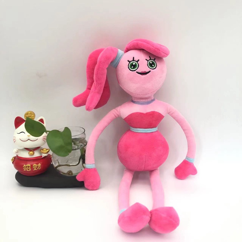 Mainan Boneka Plush Poppy Playtime Mommy Daddy Pink Huggy Wuggy Kaki Panjang Untuk Hadiah