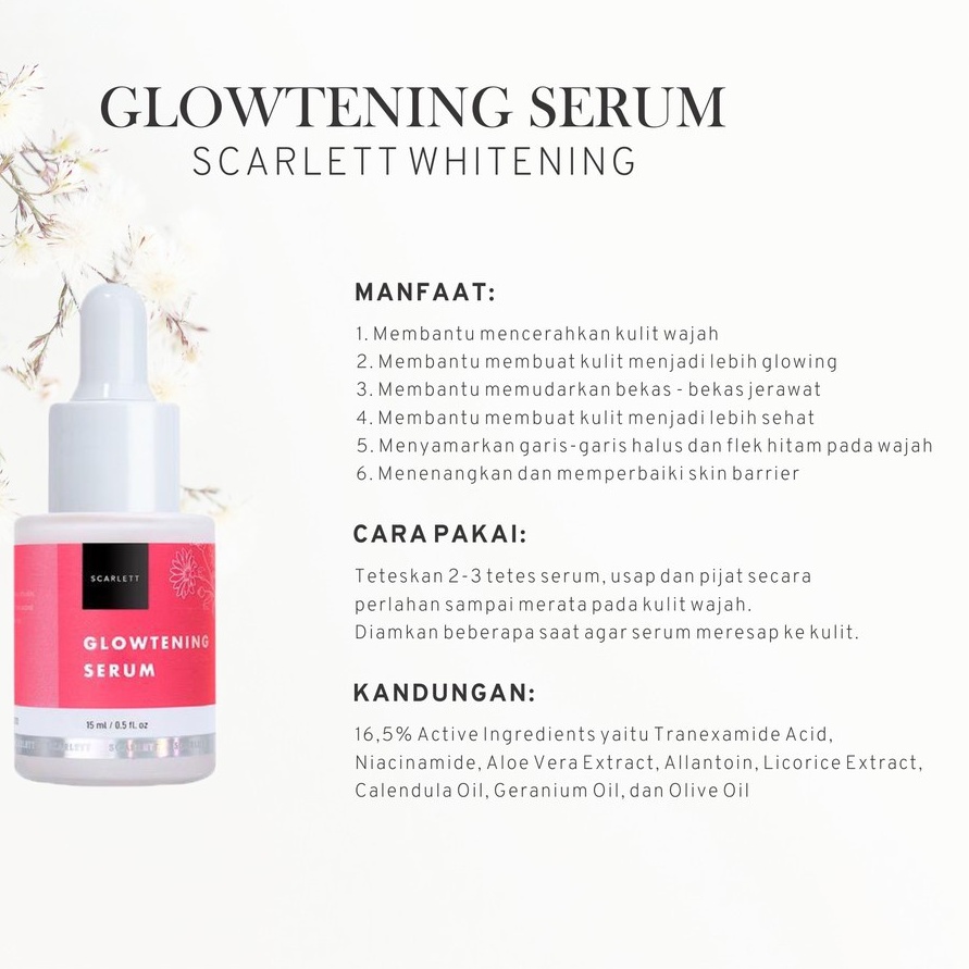 Scarlett Scarlet Acne Serum - Brightly Ever After - Glowtening Serum