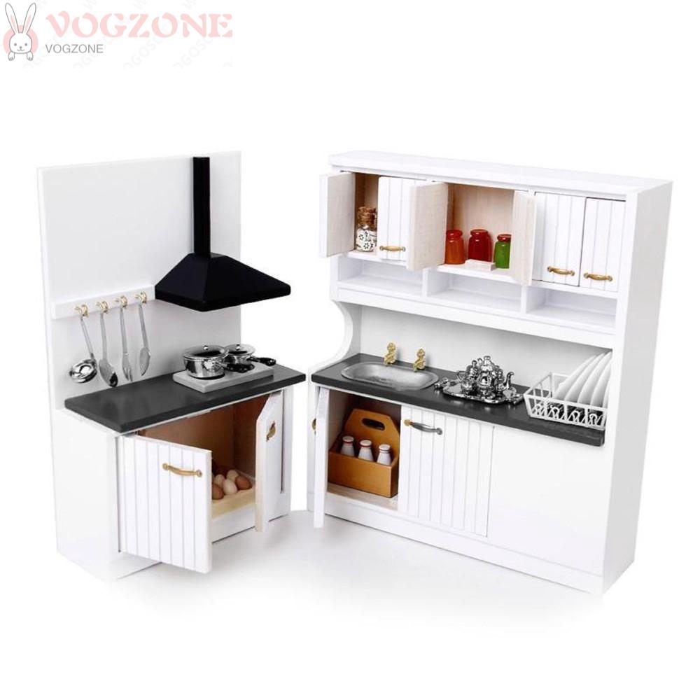 miniature dollhouse kitchen sets