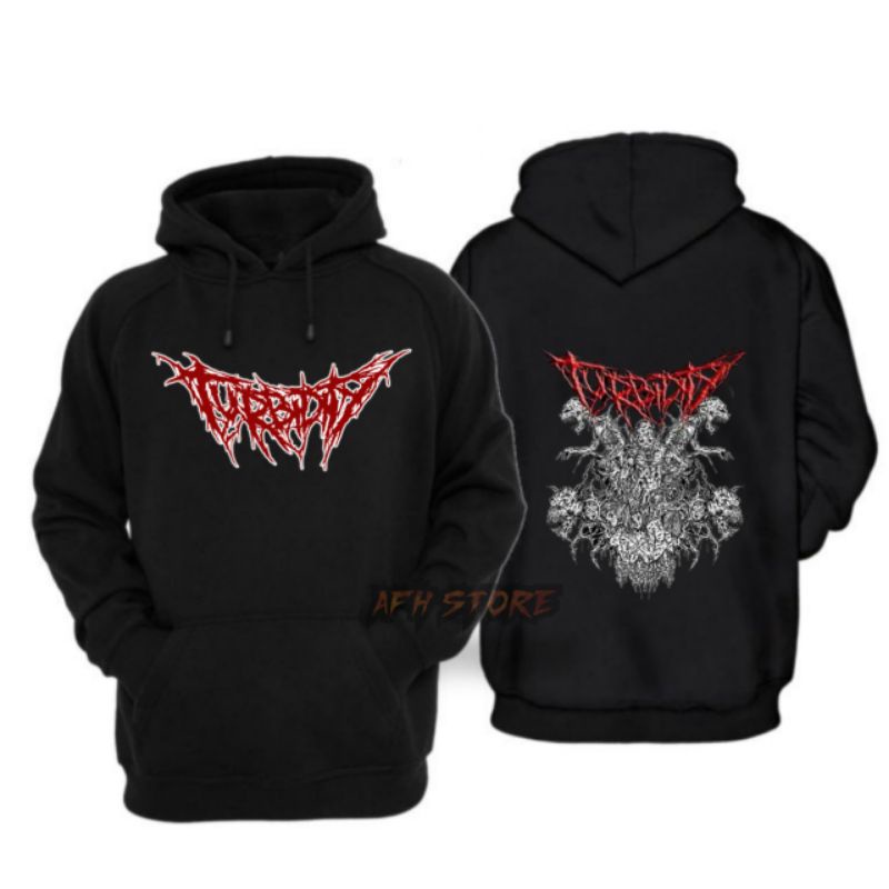 HOODIE JAKET BRAND BAND TURBIDITY DISTRO METAL MUSIK 100% PREMIUM