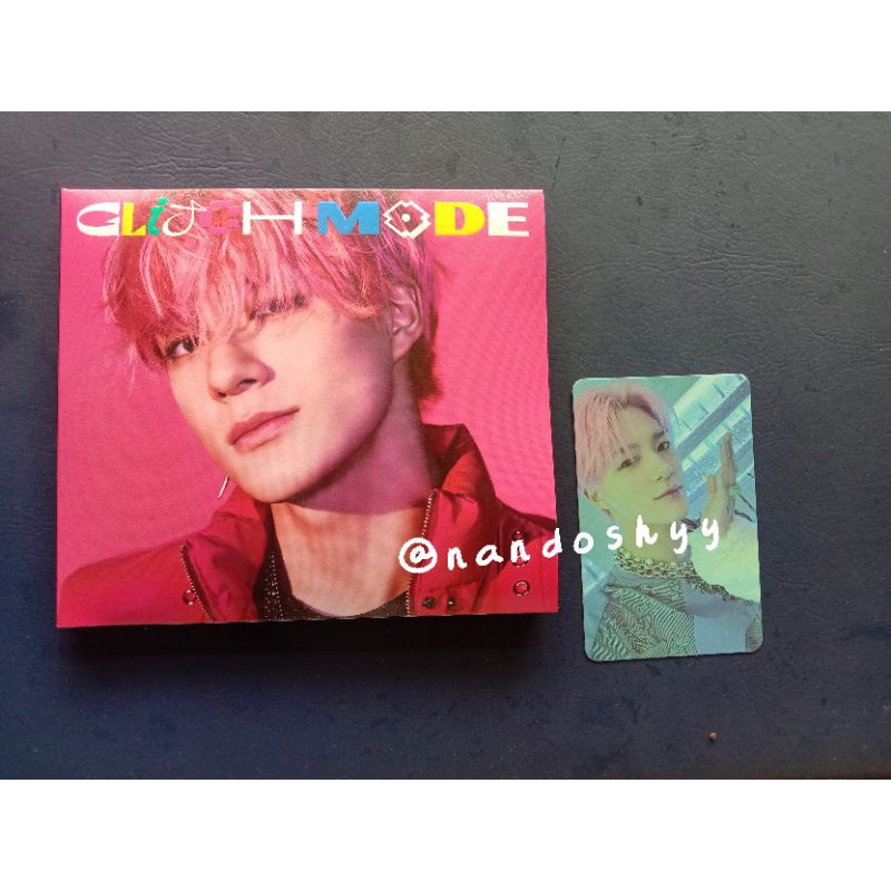 DIGIPACK GLITCH MODE JENO SET ALBUM GLIMO JENO SET