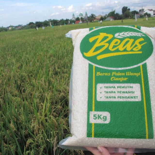 

BEAS "Pulen Wangi Cianjur" kemasan 5kg