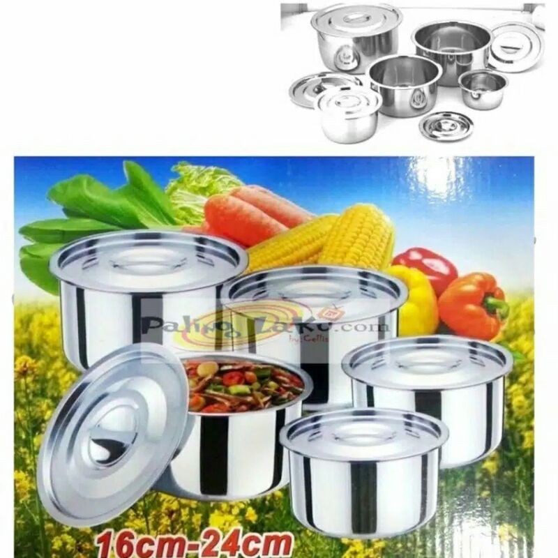 panci set susun