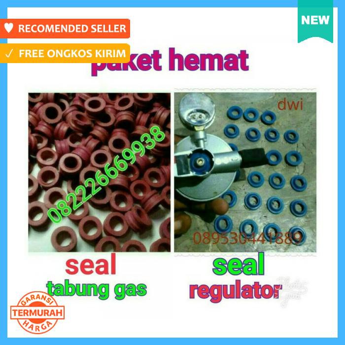 Paket Seal Regulator Dan Seal Tabung Gas Lpg - Dapur - Kompor & Gas Regulator